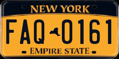 NY license plate FAQ0161
