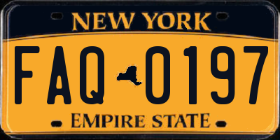 NY license plate FAQ0197