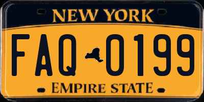 NY license plate FAQ0199
