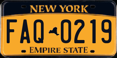 NY license plate FAQ0219