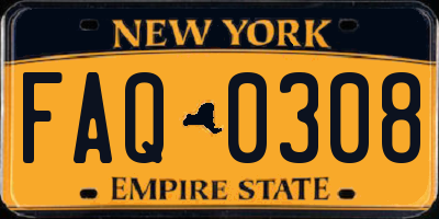 NY license plate FAQ0308