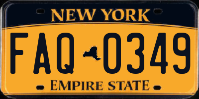 NY license plate FAQ0349