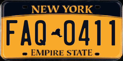 NY license plate FAQ0411