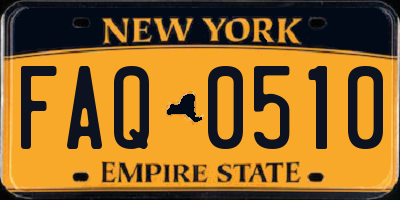 NY license plate FAQ0510