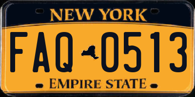 NY license plate FAQ0513