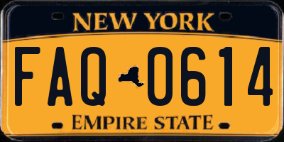 NY license plate FAQ0614