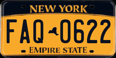 NY license plate FAQ0622
