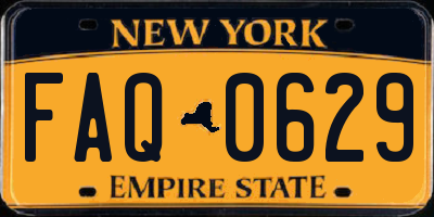 NY license plate FAQ0629