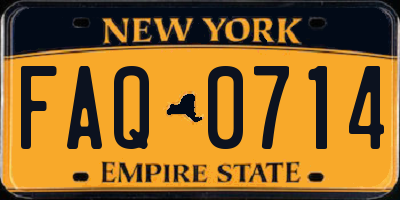 NY license plate FAQ0714
