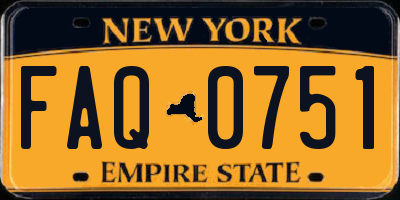 NY license plate FAQ0751