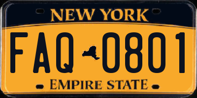 NY license plate FAQ0801