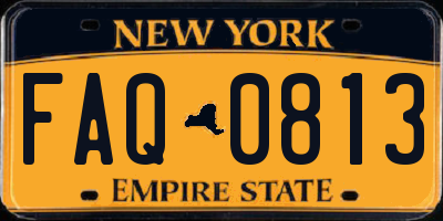 NY license plate FAQ0813