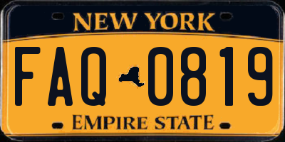 NY license plate FAQ0819