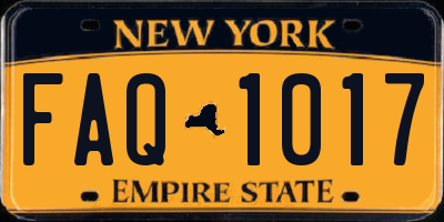 NY license plate FAQ1017