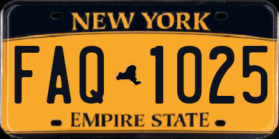 NY license plate FAQ1025