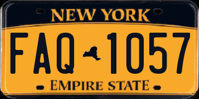 NY license plate FAQ1057