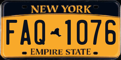 NY license plate FAQ1076