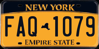 NY license plate FAQ1079