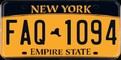 NY license plate FAQ1094