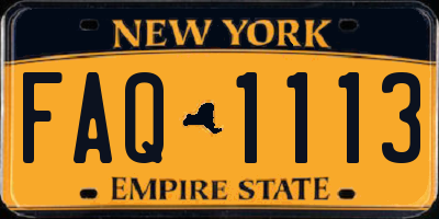 NY license plate FAQ1113