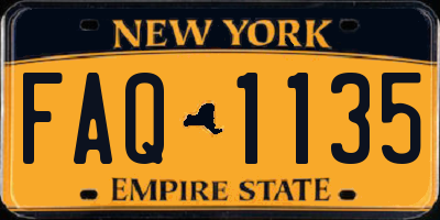 NY license plate FAQ1135
