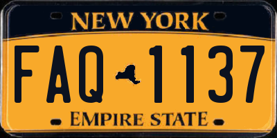 NY license plate FAQ1137
