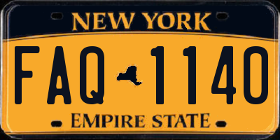 NY license plate FAQ1140
