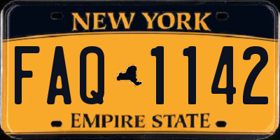 NY license plate FAQ1142