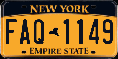 NY license plate FAQ1149