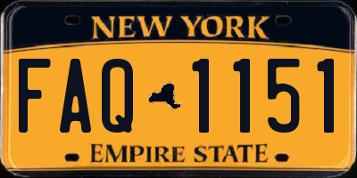 NY license plate FAQ1151