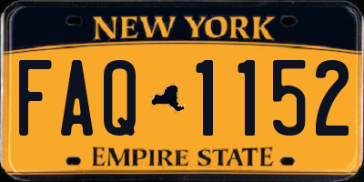 NY license plate FAQ1152