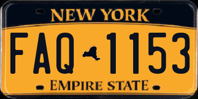NY license plate FAQ1153