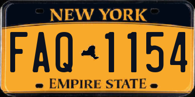 NY license plate FAQ1154