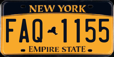 NY license plate FAQ1155