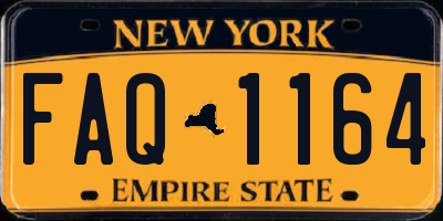 NY license plate FAQ1164