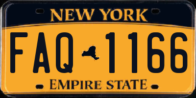 NY license plate FAQ1166