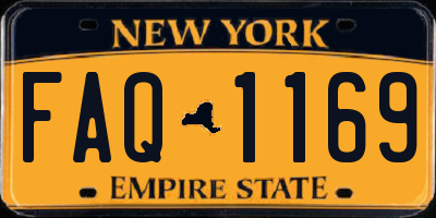 NY license plate FAQ1169