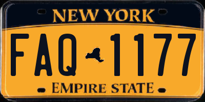 NY license plate FAQ1177