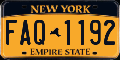 NY license plate FAQ1192