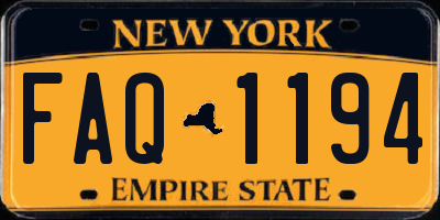 NY license plate FAQ1194