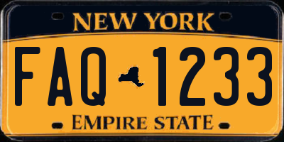 NY license plate FAQ1233