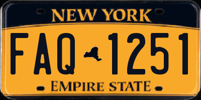NY license plate FAQ1251