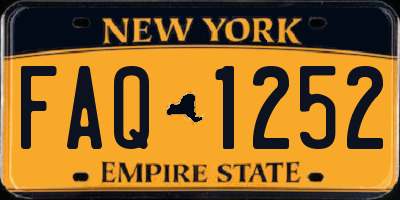 NY license plate FAQ1252