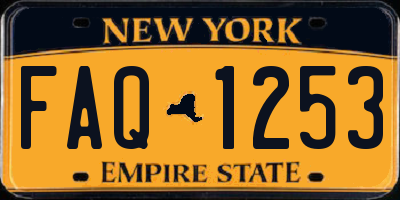 NY license plate FAQ1253