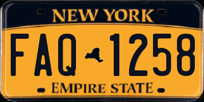 NY license plate FAQ1258