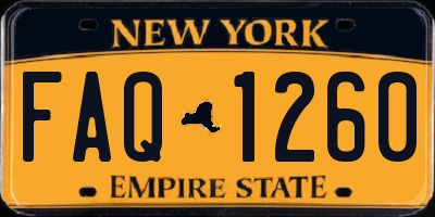 NY license plate FAQ1260