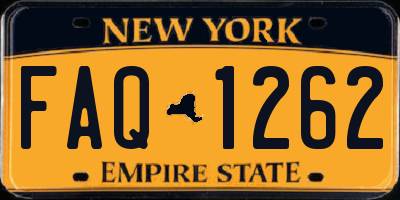 NY license plate FAQ1262