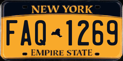 NY license plate FAQ1269
