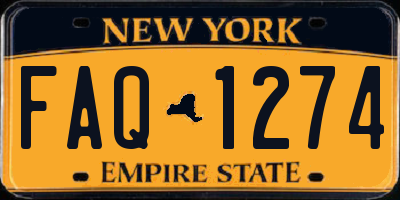 NY license plate FAQ1274