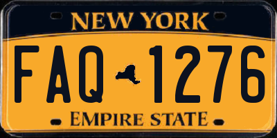 NY license plate FAQ1276